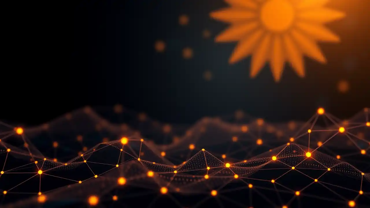 Abstract XRP icon, secure blockchain tech, digital finance theme with subtle Indian patterns.