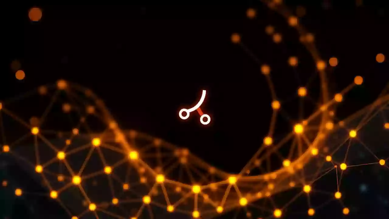 Blockchain comparison DOT vs XRP: digital finance tech with Indian-inspired colors and abstract forms.