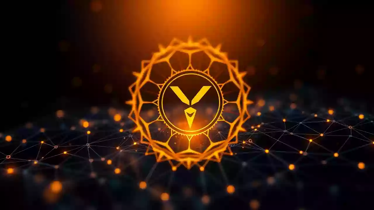 Dynamic comparison of Ethereum vs XRP, showcasing blockchain, digital finance, and subtle Indian patterns.