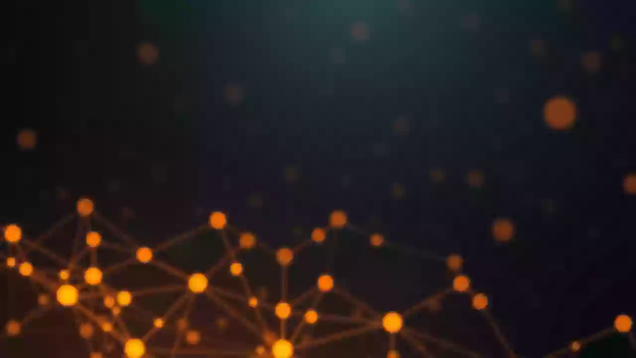 Abstract digital finance, blockchain, and XRP icon with Indian-inspired tech patterns.