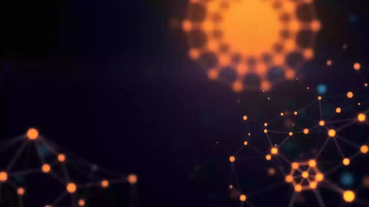 Dynamic real-time XRP/ETH crypto chart with abstract blockchain icon and Indian patterns.