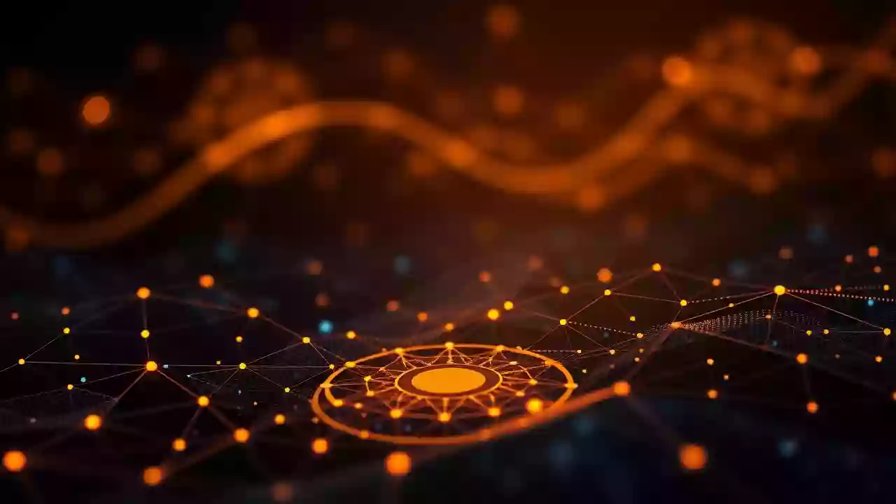 Dynamic XRP icon in a blockchain network, displaying live market data with Indian motifs.