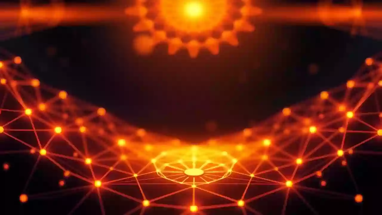 XRP digital finance security concept with blockchain elements and Indian-inspired design.