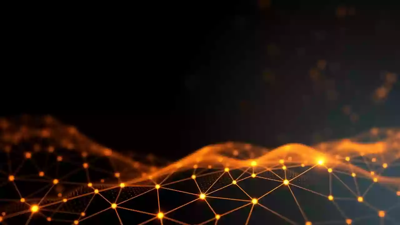 Abstract XRP icon on a blockchain background with Indian patterns, symbolizing fast digital transactions.