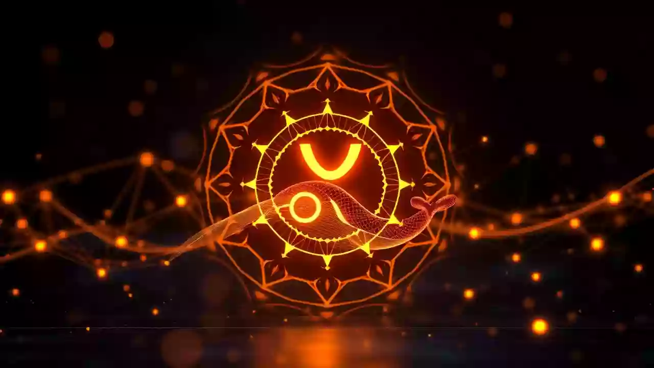 Indian-inspired digital finance art visualizing XRP whale accumulation and sell-off signals.